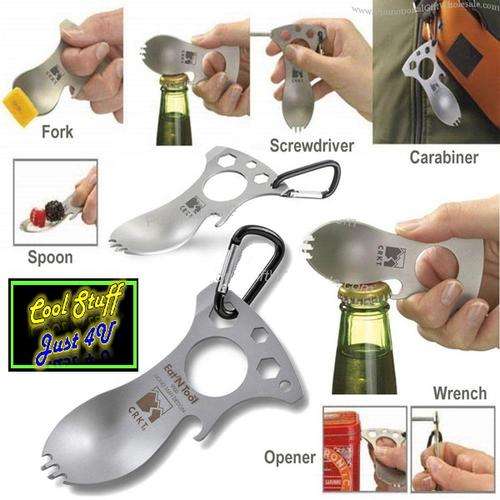 "EAT ' N TOOL" - MULTI TOOL IDEAL FOR CAMPING & OUTDOORS - HOT ITEM!!!